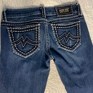Miss Me jeans, skinny ankle style, size 26